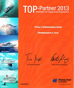 Hapag Lloyd Top Partner 2013